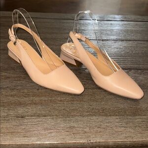 Naturalizer Ginger Slingback Beige Synthetic WIDE